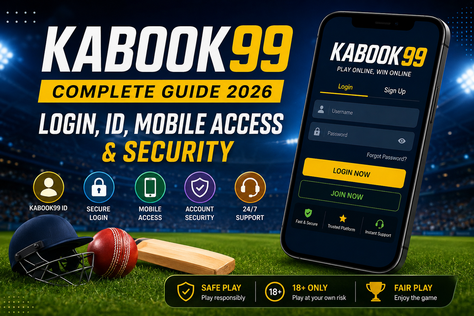 Kabook99 Cricket Login Guide 2026